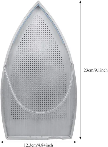 Vista 7 de Zapato de planchado, cubierta de zapato de hierro, protector de placa de hierro, hecho de material de aluminio, antiadherente y duradero