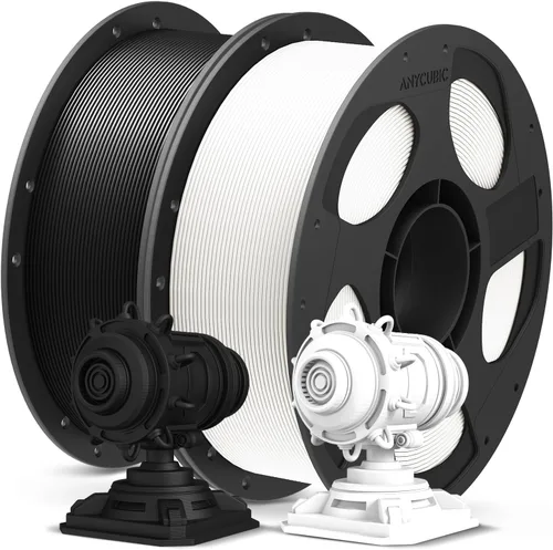 Vista 39 de ANYCUBIC Filamento PLA Plus (PLA+), paquete de filamento para impresora 3D de 0.069 in, alta dureza, precisión dimensional +/- 0.001 in, impresión