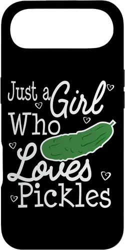 Vista 27 de Pickles Just A Girl Who Loves Funny Case for iPhone 16