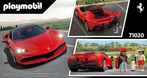 Vista 5 de Playmobil Ferrari SF90 Stradale