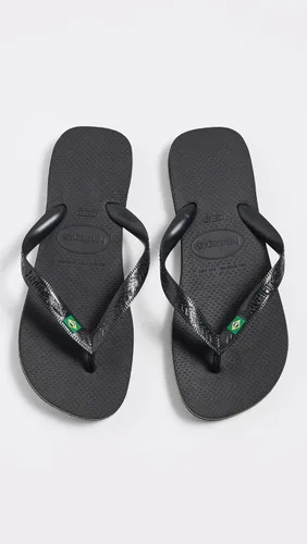 Vista 4 de Havaianas Ojotas Brasil para hombre Negro