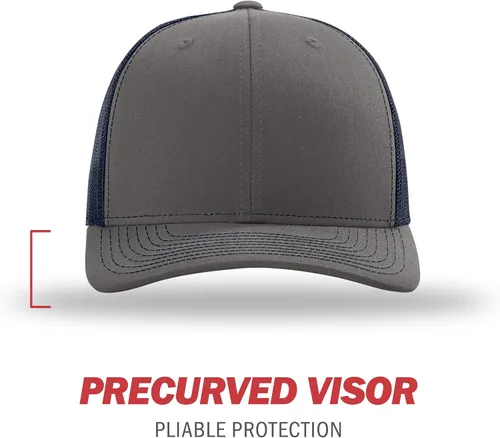 Vista 2 de Richardson - Gorra de béisbol ajustable unisex 112, Snapback estilo camionero