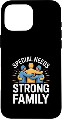 Vista 19 de Special Needs Strong Family Support Case for iPhone 17