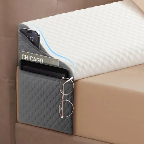 Vista 9 de Simpledad Almohada de cuña triangular, almohada de cuña para reflujo ácido, alivio del dolor de espalda, parte superior de espuma viscoelástica