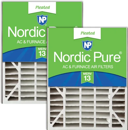 Vista 29 de Nordic Pure 20 x 25 x 5 (tamaño real: 19 3/4 x 24 1/4 x 4 7/8) Filtro de aire Air Bear Merv 8 de repuesto para reducción de olores de carbono puro