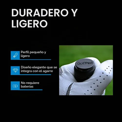 Vista 5 de Sistema de análisis de juego y seguimiento en tiempo real de golf, Golf Tags, Negro, Negro Automatic Shot Tracking, No Charging Required, Works with