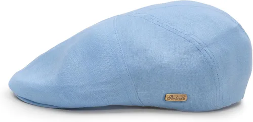 Vista 14 de Sterkowski Ivy Five - Gorra plana de lino 100% natural para hombres y mujeres, súper ligera, 5 paneles sin forro Beige