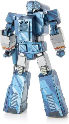 Vista 5 de Metal Earth Fascinations Transformers Soundwave Color 3D Kit de modelo de metal con pinzas