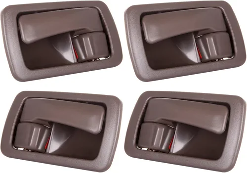 Vista 8 de SCITOO Manija de puerta interior compatible con Toyota 1992-1996 para Camry Brown Interior Conductor Izquierdo Pasajero Interior Derecha Interior 4
