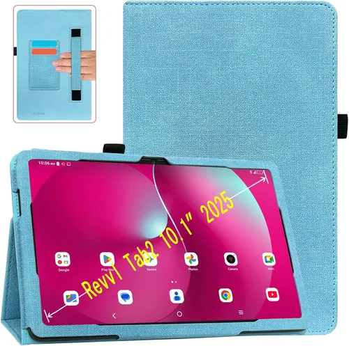 Vista 9 de ACdream Funda para Tablet T-Mobile Revvl Tab 2 de 10.1" Modelo 2025: 9185W (NO COMPATIBLE con Revvl Tab 5G de 10.36"), Funda Protectora Delgada