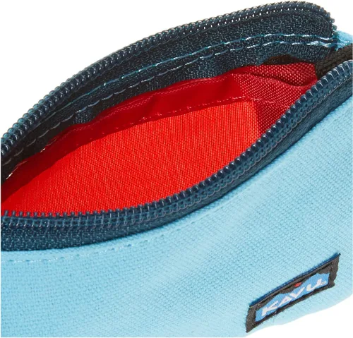 Vista 30 de KAVU Stirling Cartera delgada de lona de algodón con cremallera de doble cara