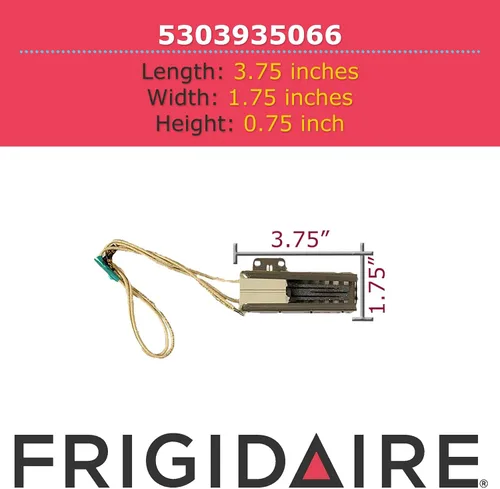Vista 3 de Frigidaire 5303935066 - Encendedor de quemador para quemadores de horno, dorado