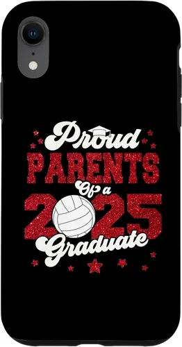 Vista 24 de iPhone 16 Parents of a 2025 Graduate Prom Graduation 25 VolleyBall Case