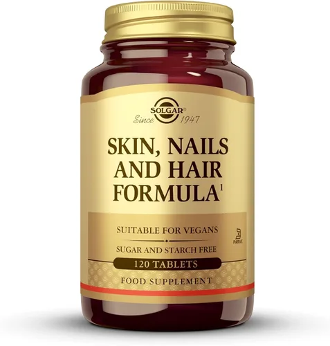Vista 5 de SOLGAR Glucosamina ácido hialurónico condroitina MSM, 120 tabletas y piel, uñas y cabello, fórmula avanzada de MSM, 120 tabletas