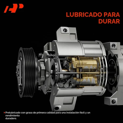 Vista 8 de Compresor de CA A-Premium compatible con Ford Ranger 2017-2018