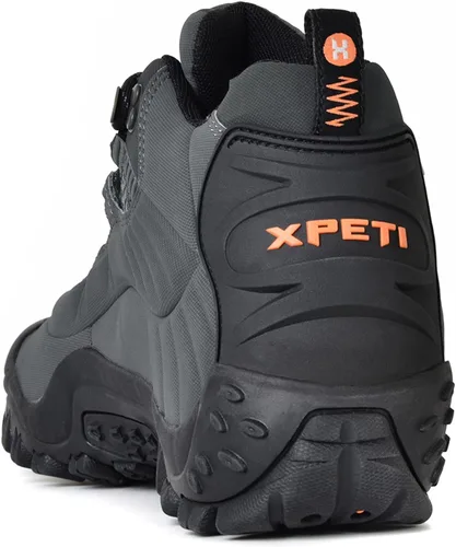 Vista 5 de Manfen Botas de senderismo para hombre Thermator, impermeables, de media altura