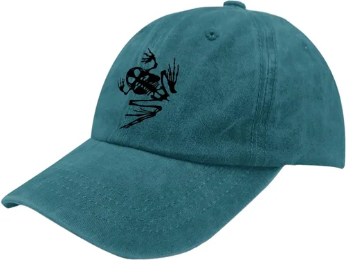 Vista 2 de Baseball Cap Bone Frog Baseball Cap, Vintage Hat for Men