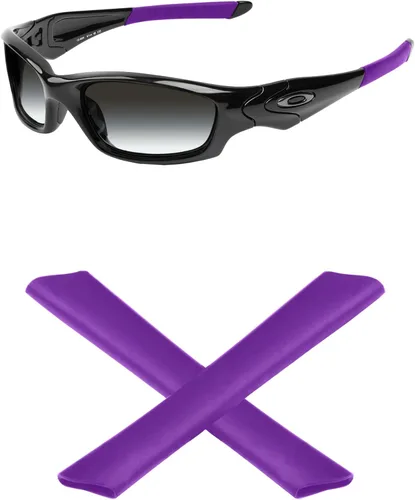 Vista 16 de Mryok Auriculares de repuesto para gafas de sol Oakley Straight Jacket 2007 - Opciones Negro