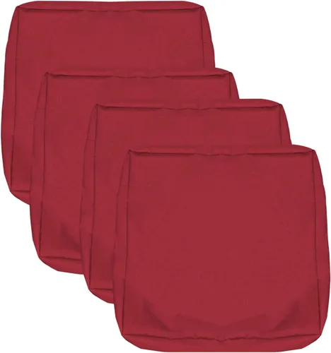 Vista 9 de Fundas de Cojines para Asientos de Patio, Fundas Deslizantes Lavables de Repuesto, Funda Impermeable para Cojín de Almohada de Silla de Muebles