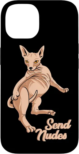 Vista 4 de Send Nudes - Nude Cat - Hairless Sphynx Cat Case for iPhone 17