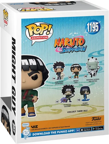 Vista 3 de Funko Pop! Animación: Naruto - Might Guy