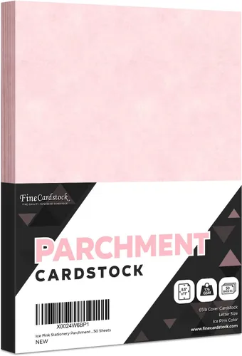 Vista 7 de Papel reciclado pergamino envejecido Cartulina de cubierta de 65 libras 8.5 x 11 pulgadas 50 hojas por paquete