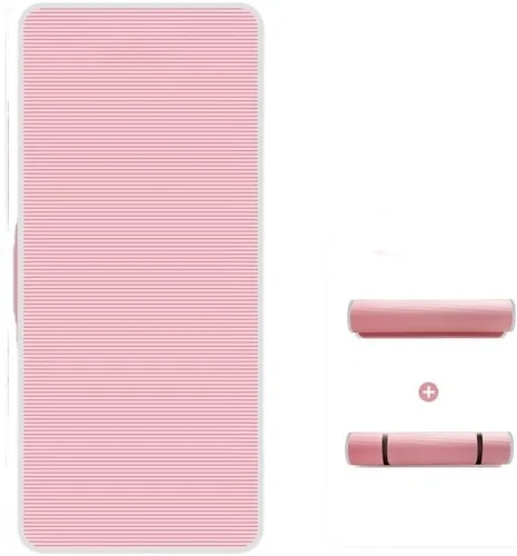 Vista 10 de colchoneta de gimnasia Colchoneta Antideslizante De Alta Densidad Para Yoga, Pilates, Fitness, Deportes, Gimnasio, Hogar, Almohadilla Impermeable