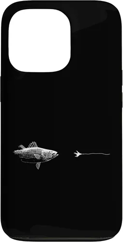 Vista 10 de Graphic Fly Fishing Hook Line - Fish Striped Bass Case for iPhone 16