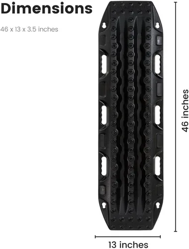 Vista 4 de Maxtrax MKII - Tabla de recuperación para vehículos negra