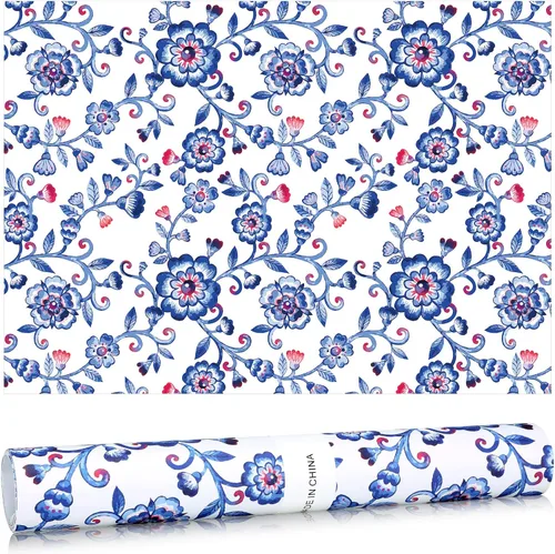 Vista 8 de Gersoniel 10 hojas de forros de cajones para aparadores, revestimientos de cajones perfumados, papel perfumado no adhesivo para estantes fragantes