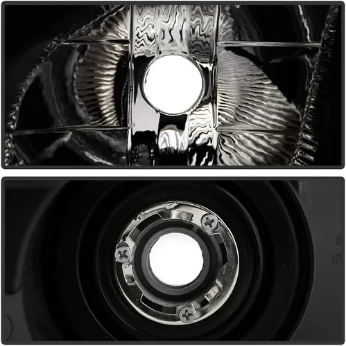 Vista 4 de ACANII - Para 2009-2014 Nissan Maxima Halogen Modelo Negro Proyector Faros Faros Faros Par Par de Reemplazo Izquierdo+Derecho