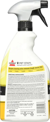 Vista 2 de BISSELL Limpiador de manchas y olores de orina para mascotas, 22 oz