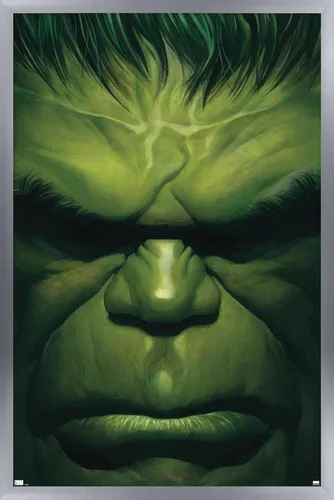 Vista 15 de Marvel Comics Hulk - Póster de pared de The Immortal Hulk #18, 22.4 pulgadas de largo x 14.7 pulgadas de ancho, versión enmarcada de madera