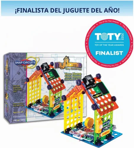 Vista 8 de Snap Circuits Elenco Kit de construcción de electrónica para el hogar de Snap Circuits para niños a partir de 8 años