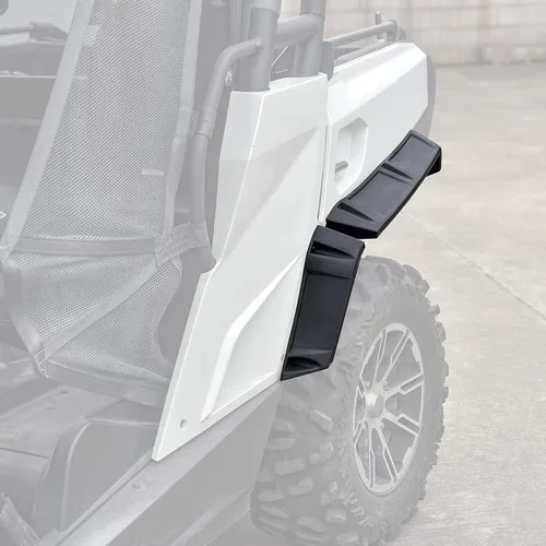 Vista 5 de SAUTVS Guardabarros extendidos para guardabarros con aletas de barro XXL más anchas para Can-Am Commander & Commander Max 800 1000 2011-2020