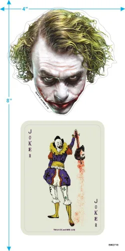 Vista 4 de Popfunk Camisetas clásicas de The Dark Knight Heath Ledger Dark Joker
