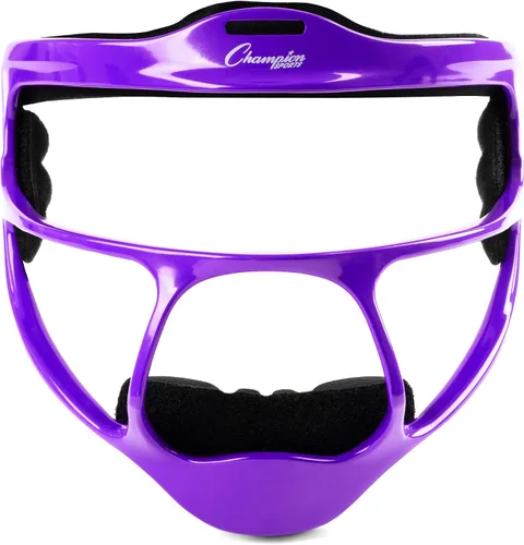 Vista 19 de Champion Sports Ultralight Magnesium Softball Fielder’s Mask – Youth & Adult Sizes, 8oz Lightweight Protective Face Guard