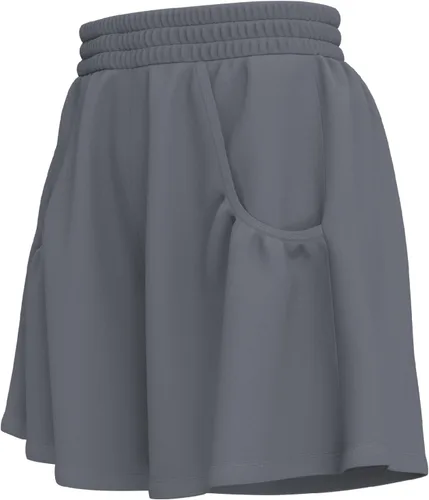 Vista 8 de TAISIM Pantalones cortos de entrenamiento de cintura alta para mujer con bolsillos y forro, pantalones cortos deportivos de secado rápido