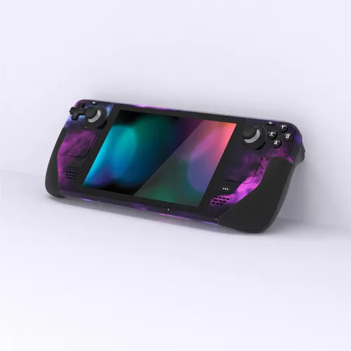 Vista 2 de PlayVital Juego completo de calcomanías protectoras para cubierta de vapor, calcomanías personalizadas para cubierta de vapor, PC de juegos de mano