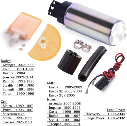 Vista 5 de Regulador de presión de inyección de combustible jcc-203 FPR10, PR143, PR216, PR233, PR234, PR286 compatible con BERETTA, CAMARO, CAPRICE, CAVALIER