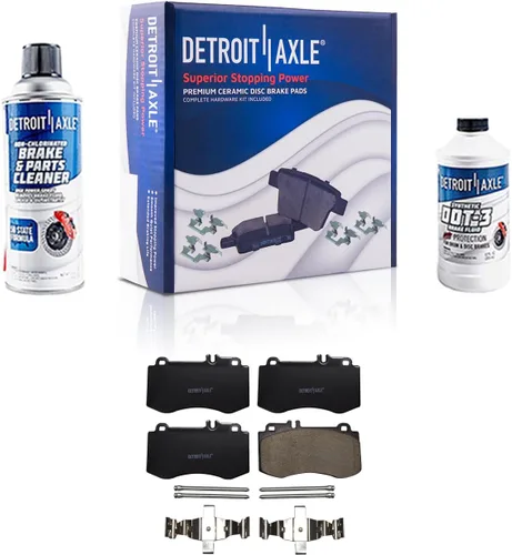 Vista 26 de Detroit Axle - Kit de freno trasero para Chevy Silverado 1500 Avalanche GMC Sierra 1500 2007-2014, Suburban Yukon XL 1500 Tahoe Escalade EXT ESV