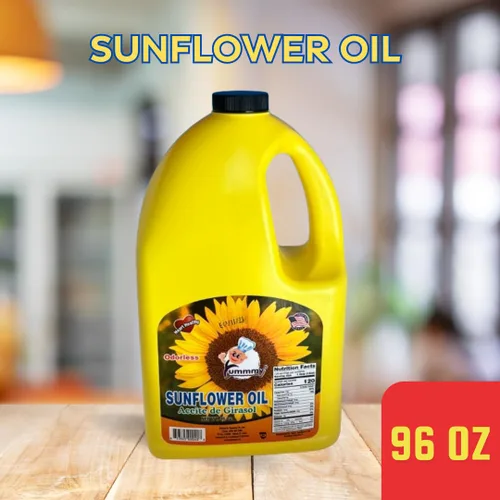 Vista 3 de Yummmy Aceite de girasol 96oz