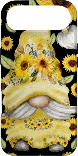 Vista 16 de Sunflower Gnome for Summer Garden Mom Cute Floral Pattern Case for iPhone 17