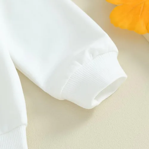 Vista 5 de Gueuusu Traje de primer cumpleaños para bebé niño, sudadera con cuello redondo y estampado de sol para el primer viaje, sudadera con cuello redondo