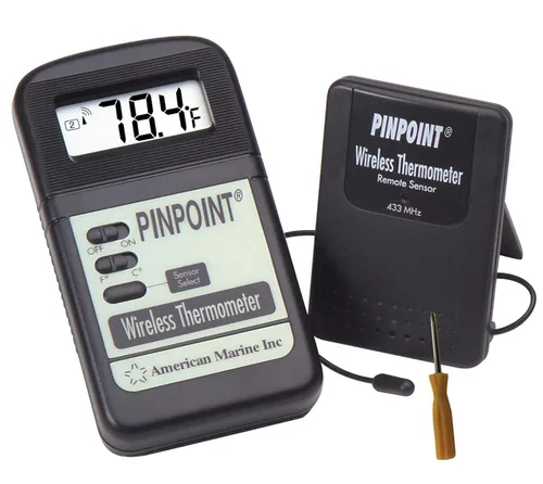 Vista 2 de Kit de termómetro inalámbrico Pinpoint