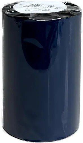 Vista 14 de Wolfbarco 1 Roll 1.57" x 1476' (40mm x 450m) Premium Resin Enhanced Wax Thermal Transfer Ribbon 1" Core, Coated Side Out for Zebra Printers