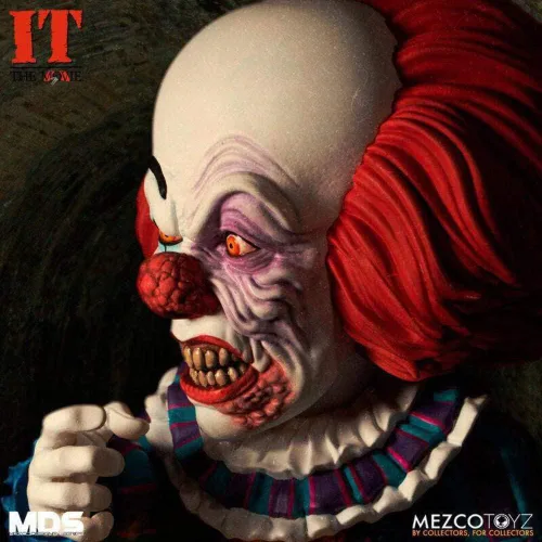 Vista 2 de Mezco toyz - Figurine It 1990 - Pennywise Deluxe 5.9 in - 0696198430264,43026