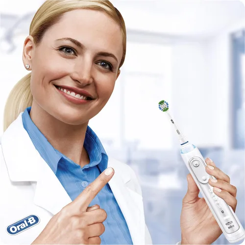 Vista 6 de Oral-B Clean Maximiser Precision Clean - Cabezales de cepillo de dientes eléctrico, eliminación de placa, paquete de 3, blanco