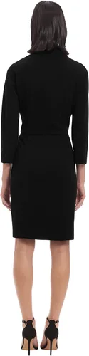 Vista 3 de Donna Morgan Vestido elegante de mujer con cuello de muesca y vestido de oficina