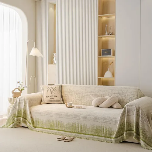 Vista 16 de ROOMLIFE Manta de sofá estilo azteca boho para sillones de 2/3 cojines, fundas de sofá lavables y antideslizantes aptas para mascotas, protector
